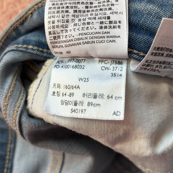 LEVI’S 535 Legging size 25 (waist) - Picture 6 of 8